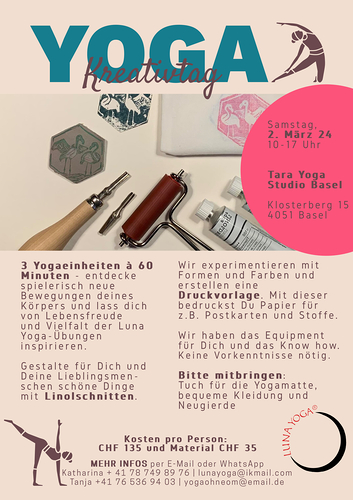 Yoga Kreativtag in Basel